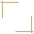 © Walaiporn Sangkeaw - Brown paper texture square frame. Cut out png.