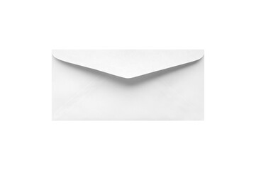 white blank envelope.