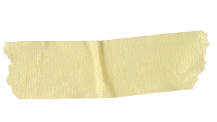 yellow washi tape cut out png.