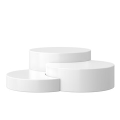 Wall Mural - product display. display stand. 3d element.