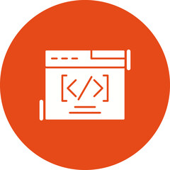 Web Coding Icon