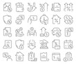 © stas111 - Credit and mortgage line icons collection. Thin outline icons pack. Vector illustration eps10