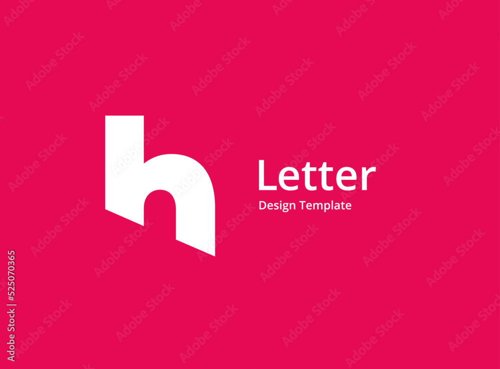Letter H logo icon design template elements Stock Vector | Adobe Stock