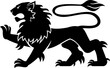 Heraldic lion, imperial heraldry emblem