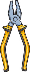 Wall Mural - Repair tool sketch icon, pliers