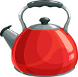 Tea kettle stove top water boiler isolated teapot