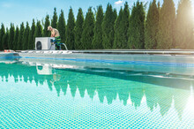 Outdoor Swimming Pool Heating By Heat Pump