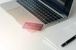 © bigy9950 - Credit card on Laptop computer payment for purchases from online stores and online shopping. Concept of internet purchase