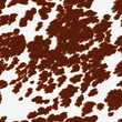 Seamless cow or horse print pattern design with big brown spots. Vector animal textured pattern with brown spots on light beige background. Cowhide vector pattern.