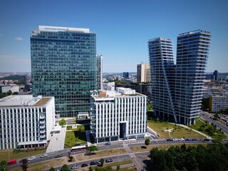 Prague skyscrapers