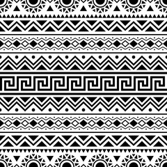 geometric ethnic seamless pattern texture design vector