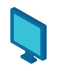 Fototapete - computer screen icon