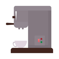 Canvas Print - coffee maker machine