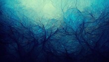 Blue Background - Texture Pattern AI Art - Beautiful Blue Wallpaper