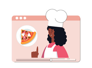 Sticker - Food blogging concept