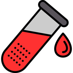 Sticker - Blood Samples Icon