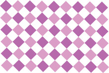 Beautiful Patterned Background For Decorative Plaid, Argyle Cloth, Purple Gingham.
