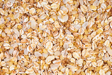 Background From A Mixture Of Cereal Flakes Of Seven Cereals That Do Not Require Cooking