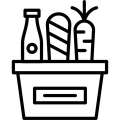 Sticker - Grocery Icon