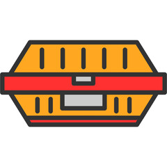 Sticker - Food Container Icon