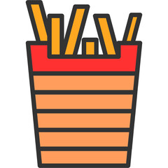 Poster - French Fries Icon