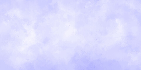 Abstract background with  Clouds and blue sky background. Bright sky with white clouds. and purple watercolor design . paper texture design Panoramic grunge texture pattern. Geometric design .