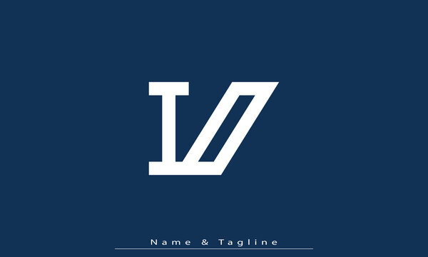 Alphabet letters Initials Monogram logo IO , OI