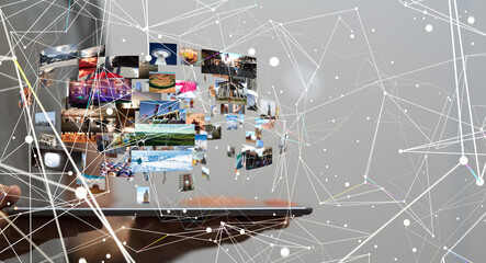 Internet broadband and multimedia streaming entertainment