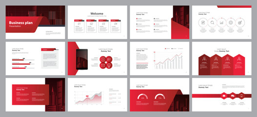 business presentation template design backgrounds and page layout design for brochure, book, magazine, annual report and company profile, with info graphic elements graph design concept