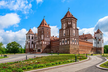 Mir Castle In Minsk Region - Historical Heritage Of Belarus.