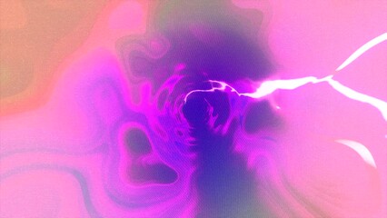 Wall Mural - rotating tunnel with plasma. motion. plasma burrow with moving and flickering lines. rotating tunnel