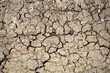 Große Trockenheit oder Dürre mit ausgetrocknetem Boden an der Schwarzmeerküste in Kefken in der Provinz Kandıra in Kocaeli in der Türkei