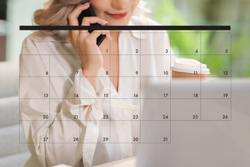 Poster - Appointment Reminder to Calendar and Organizer Agenda relax research organization planner meeting event.
