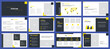 Powerpoint and keynote presentation slides design template. Elements of infographics for presentations templates.