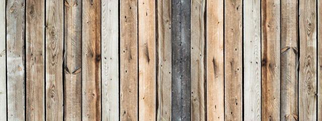 old brown rustic dark wooden texture - wood background panorama long banner