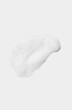 © kaiqiang - Skincare cleanser foam texture of different shapes. Thick and light. Dense and sparse. Face wash foam Soap shower gel shampoo foam texture. bubbles and foam on white grey background closeup  top view
