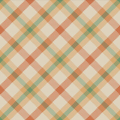 Wall Mural - Seamless pattern of scottish tartan plaid. Repeatable background