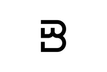 WB Logo With A Minimal Design. An Icon Of A BW Letter On A Luxury Background. The Logo Idea Is Based On The Initials Of The WB Monogram. White Background With A Variety Letter Symbol And BW Logo.