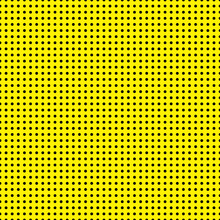 Polka Dot Texture, Black On Yellow Polka Dot Seamless Pattern As Background
