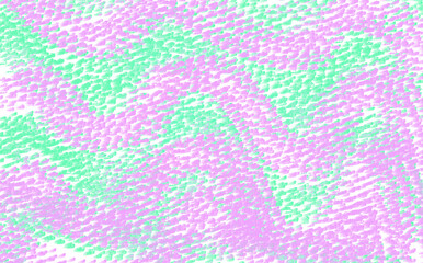 Wall Mural - pink and green light abstract watercolor background. ribbons, waves