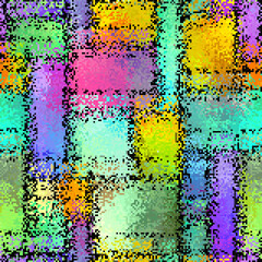 Fototapete - Pattern of a random small dots. Seamless image
