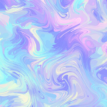Psychedelic Abstract Pattern. Bright Digital Marbling Style