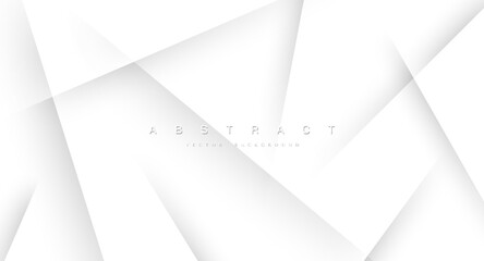 Poster - Abstract white and gray gradient background. Abstract simple vector background.
