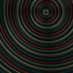 Poster - abstract different size metal rings and circle stripes colorful Spiral background or Round shapes