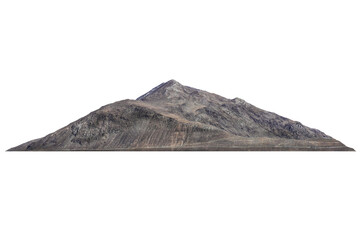 Wall Mural - mountain isolated transparency background...
