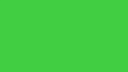 Sticker - Animation of an explosion on a green screen background