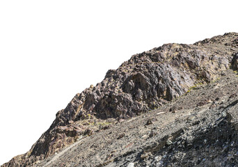 Wall Mural - rock isolated transparency background.