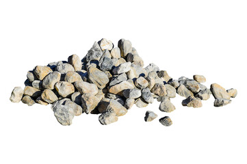 Wall Mural - rock isolated transparency background.