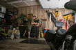© Scott Thompson - Marine veteran with service dog and family living life.
