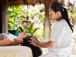 © Matthew Wakem - Woman Receiving a Head Massage at a spa in Thailand. Koh Yao Noi, Thailand.